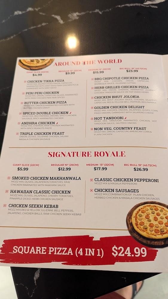 Taranovas Pizza Menu image 2
